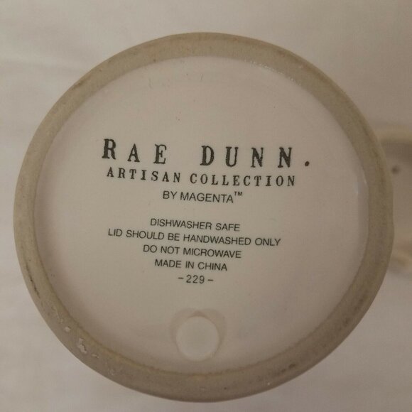 Rae Dunn Artisan Collection Magenta THERE Tall Coffee Cup Lid Tumbler - Picture 6 of 7